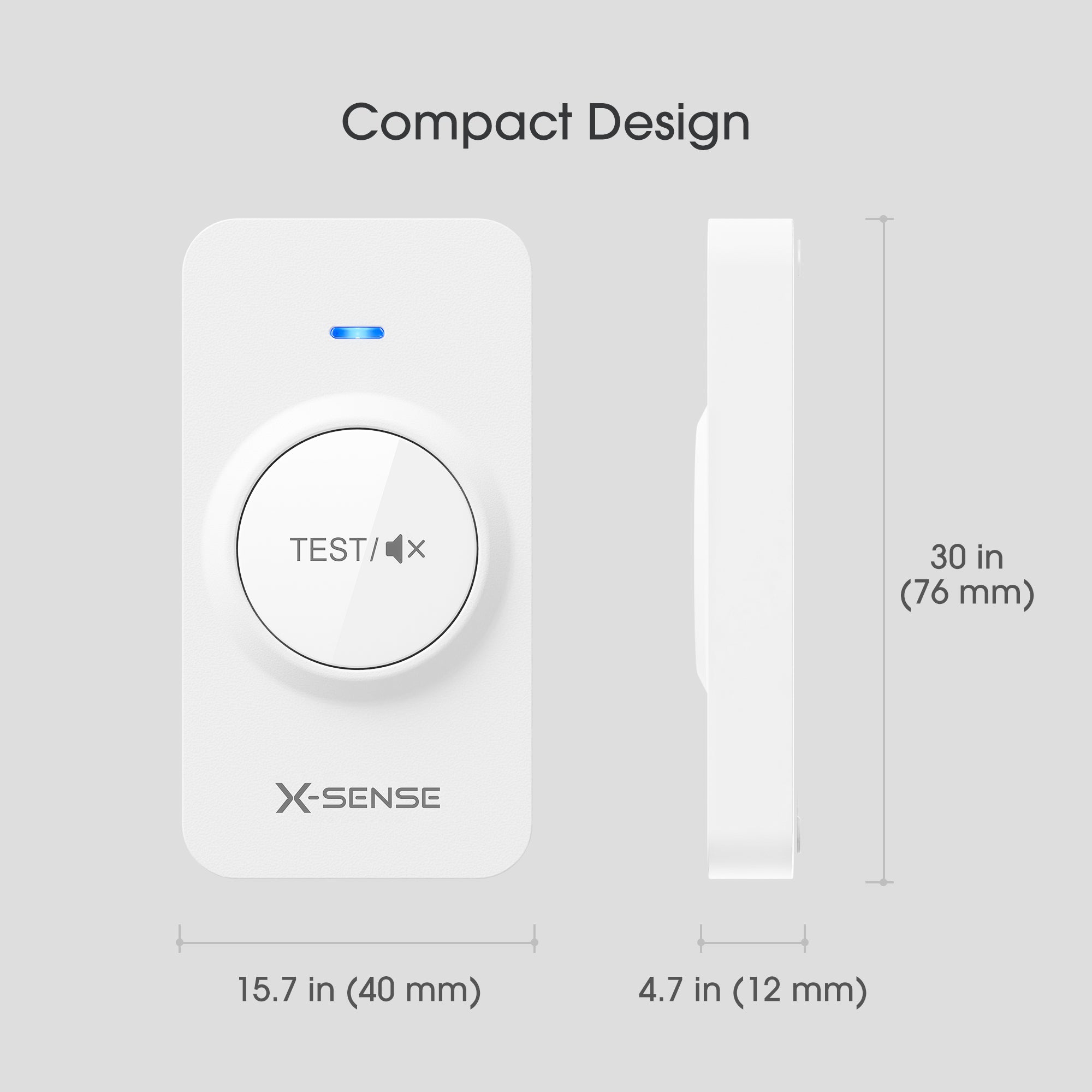 X-Sense RC01 Pro Remote Control with Replaceable Battery