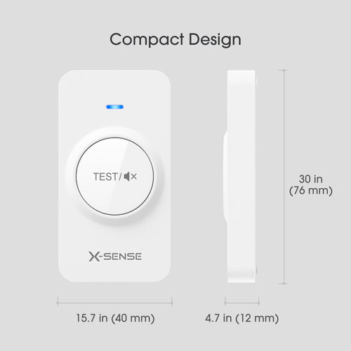 X-Sense RC01 Pro Remote Control with Replaceable Battery