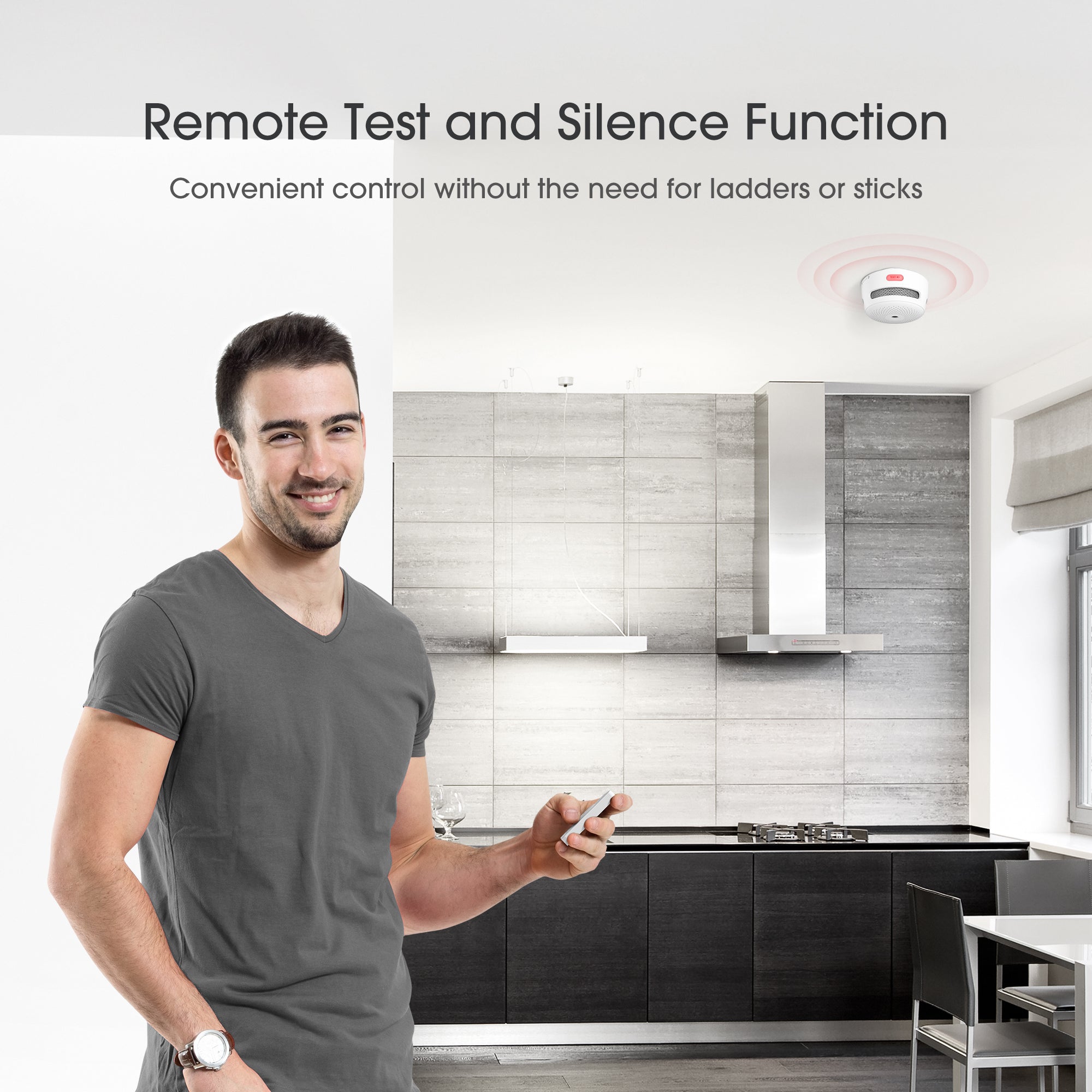 X-Sense RC01 Pro Remote Control with Replaceable Battery