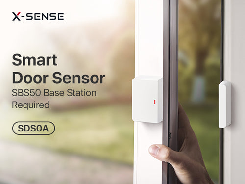 X-Sense SDS0A Smart Door Sensor Security with Replaceable Battery (Base Station Required SBS50)