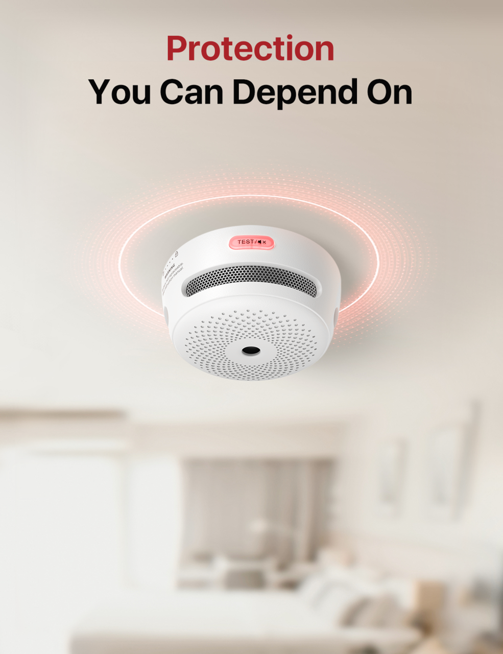 X-Sense XS01 Standalone Smoke Detector with 10 Year Battery