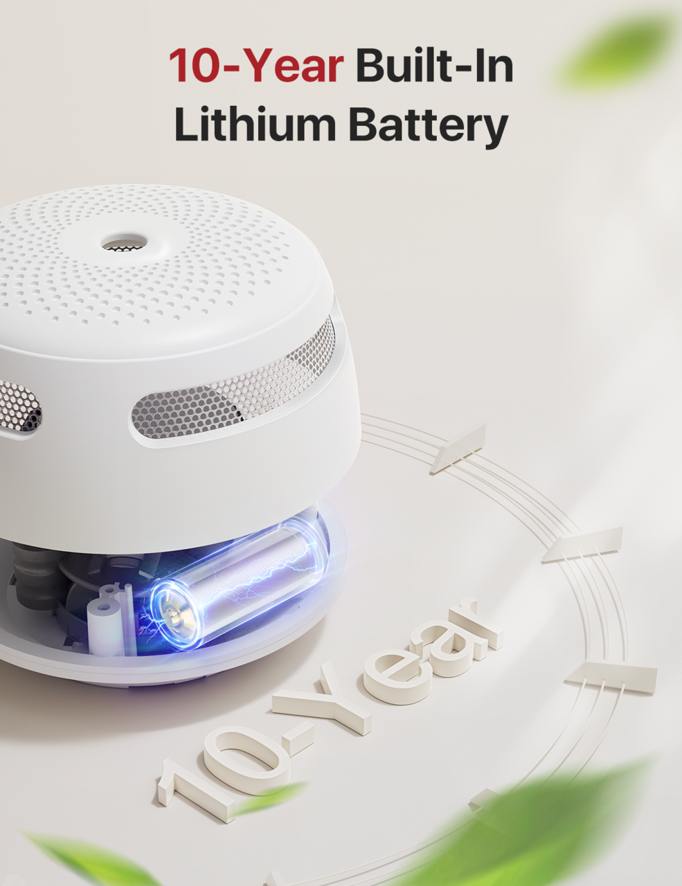 X-Sense XS01 Standalone Smoke Detector with 10 Year Battery
